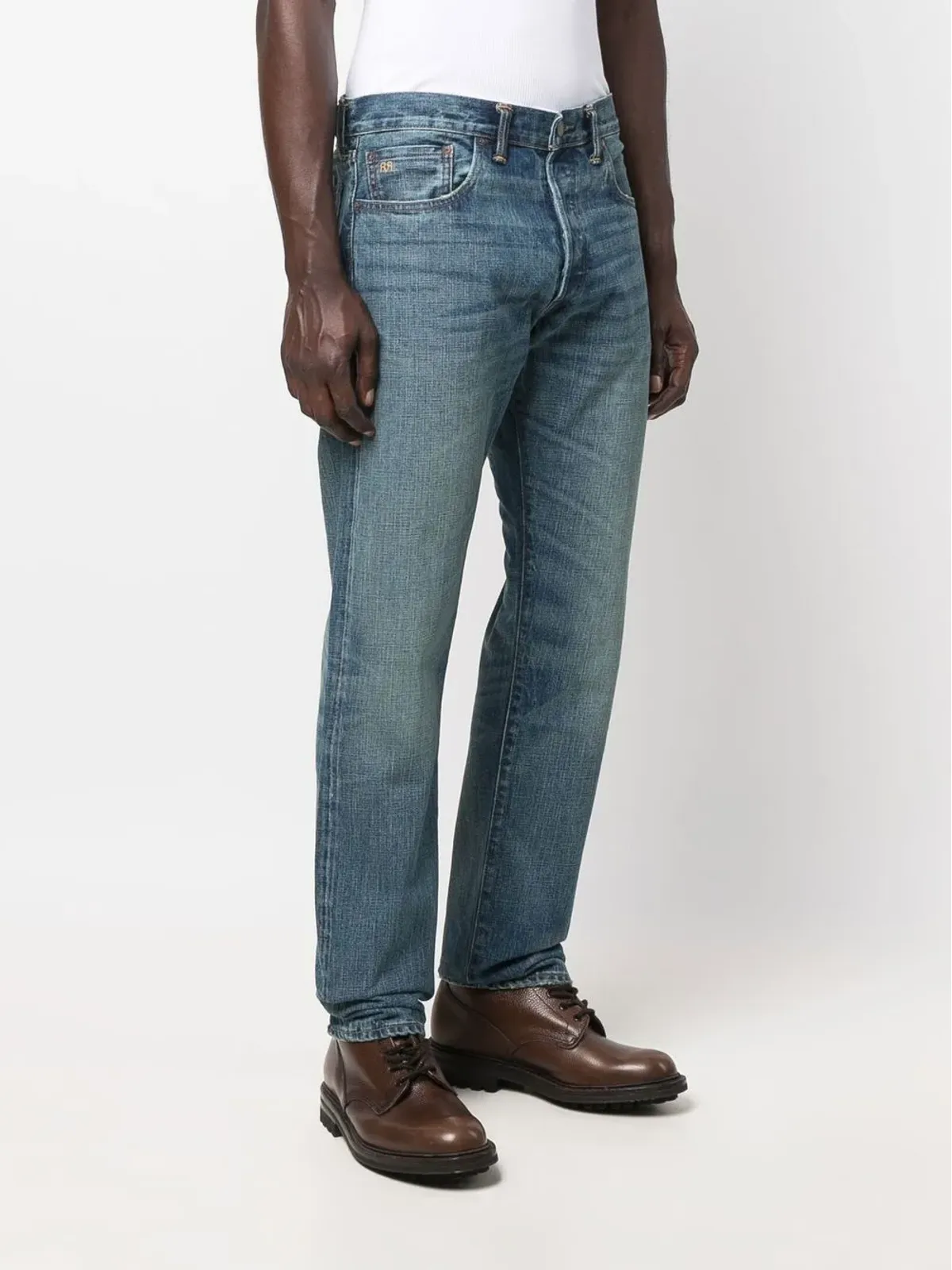 Ralph Lauren RRL スリムフィットストレートジーンズ - 画像3