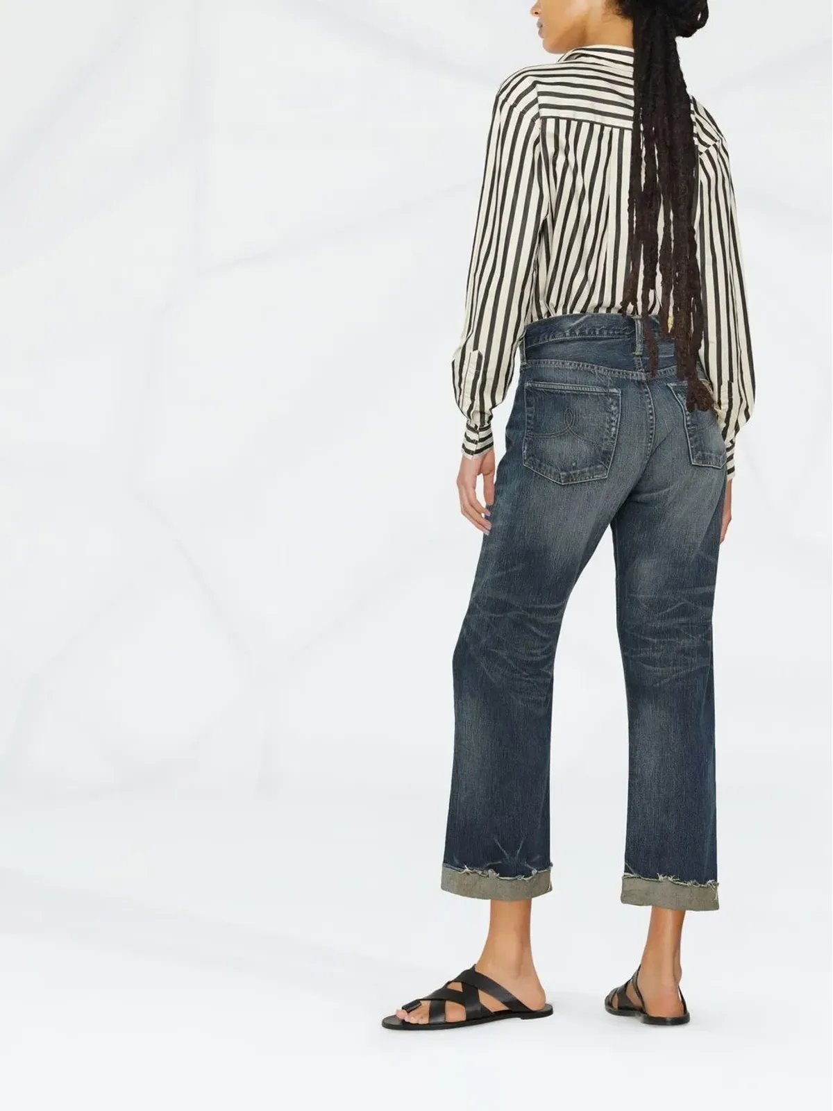 Ralph Lauren RRL クロップドストレートジーンズ - 画像3