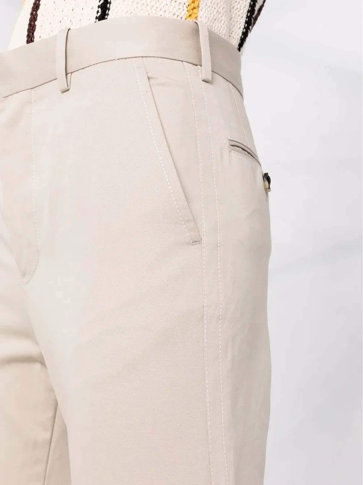 Marni クロップドストレートパンツ - 画像3