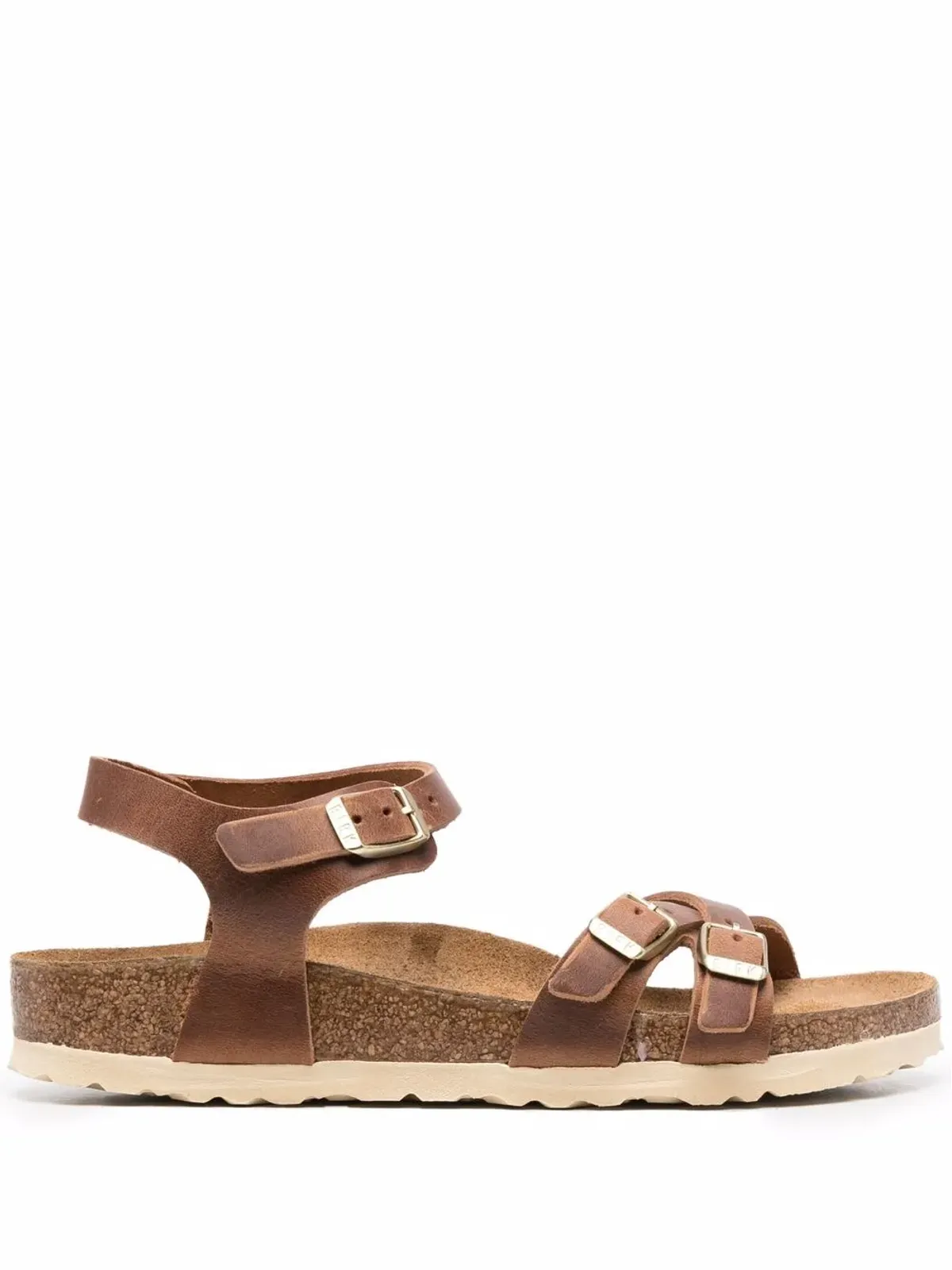 Birkenstock Kumba フラットサンダル ブラウン - 画像1