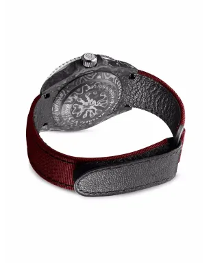 DiW (Designa Individual Watches) ビンテージ GMT 'Q' プロジェクト 40mm レッド - サムネイル4