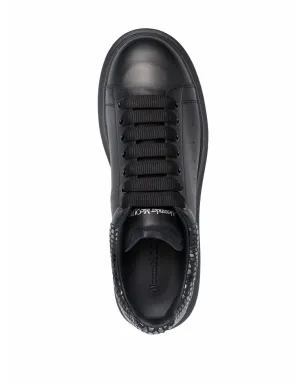 Alexander McQueen オーバーサイズ蛇皮風スニーカー - サムネイル4