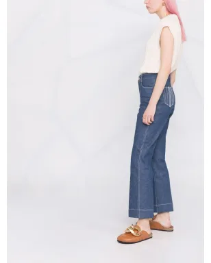 Tory Burch ストレートレッグデニムジーンズ - サムネイル4