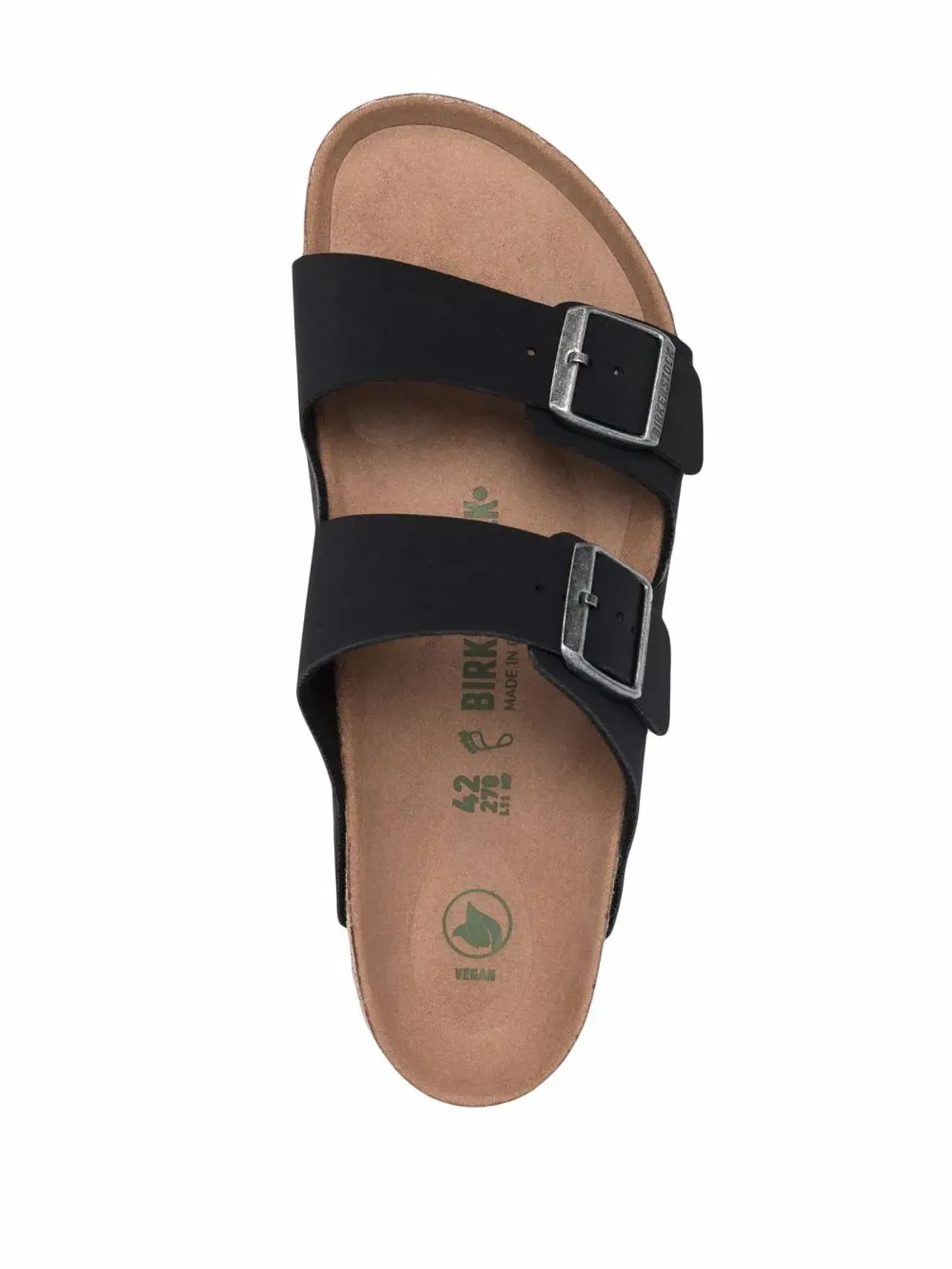 Birkenstock Arizona buckled sandals - Black - 画像4
