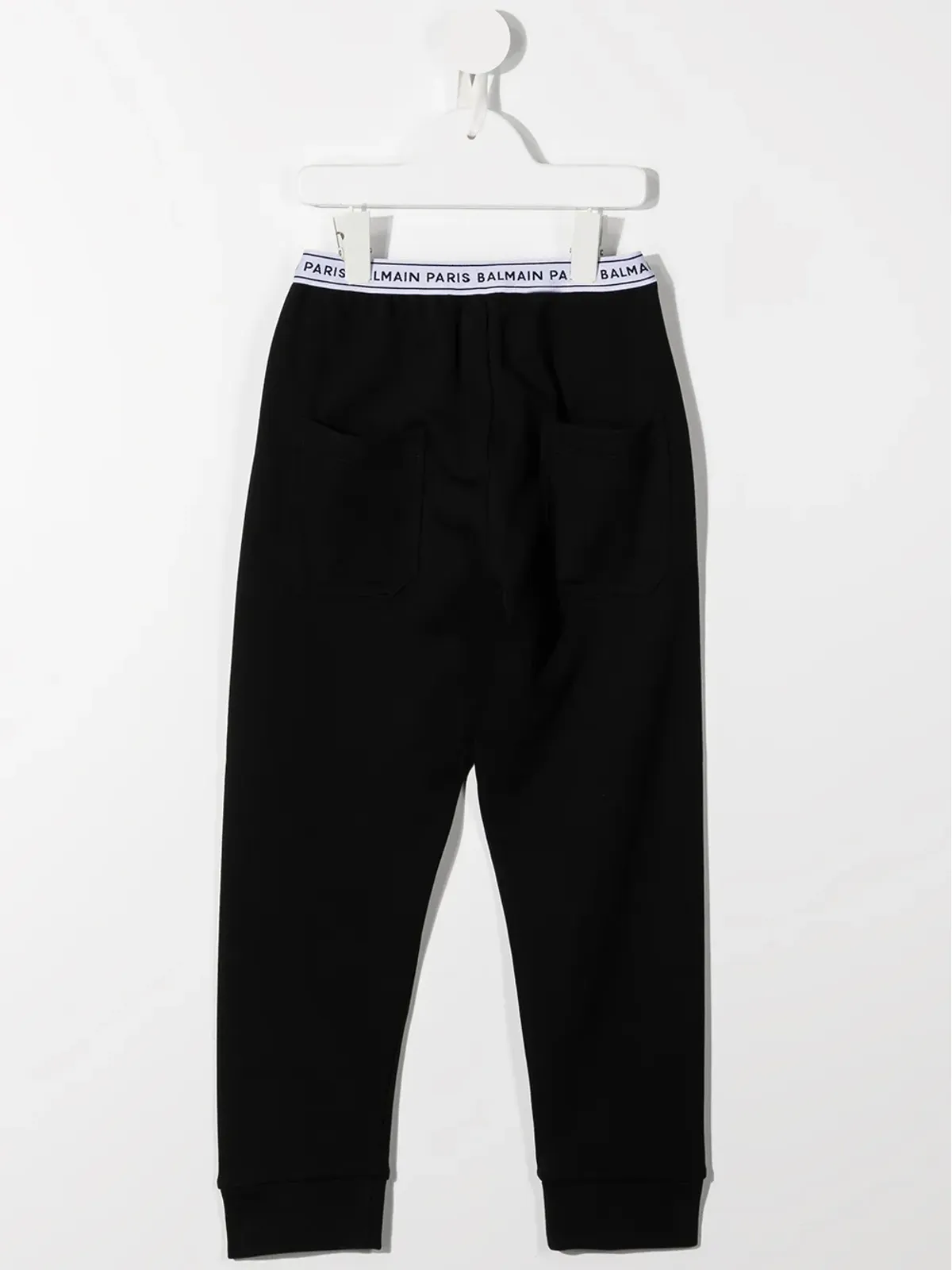 Balmain Kids ロゴ入りウエストバンド トラックスーツボトムス - 画像2