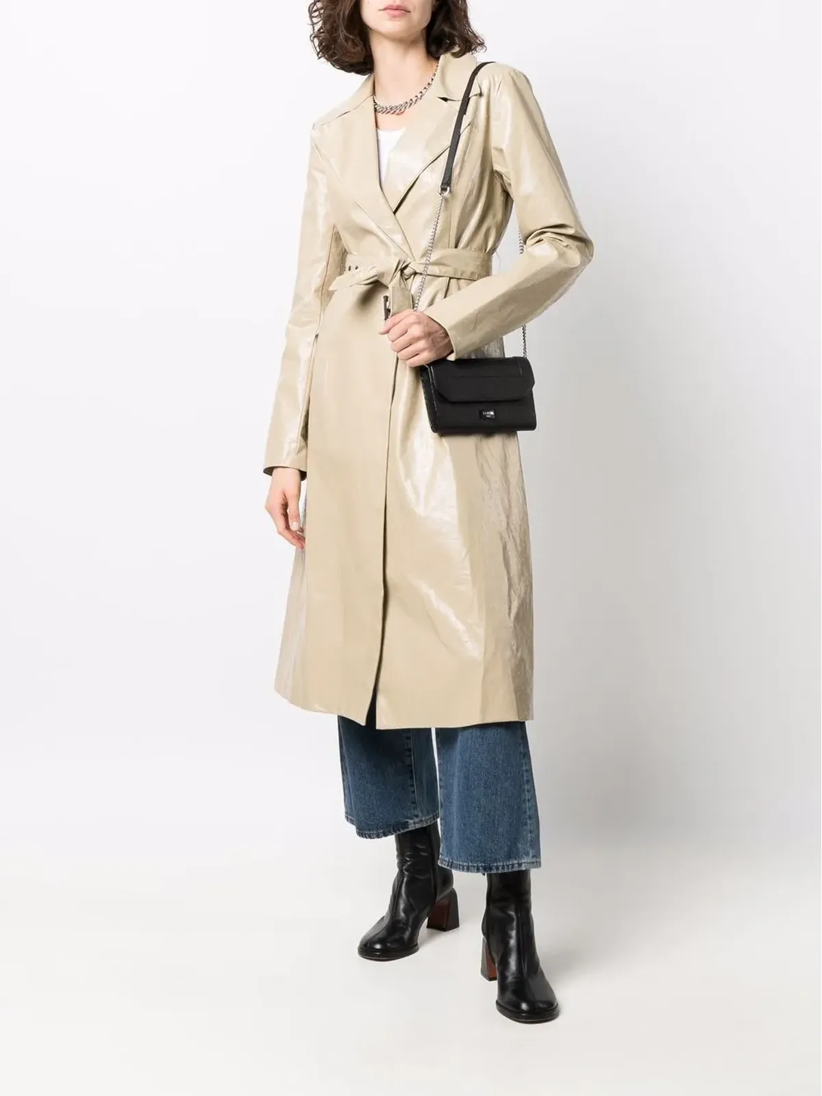 Lancel 取り外し可能ストラップ付きショルダーバッグ - ブラック - 画像2