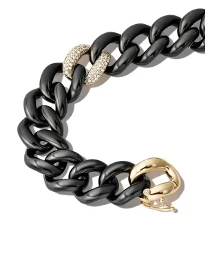 SHAY 18kt イエローゴールド セラミック ダイヤモンド ブレスレット - サムネイル2