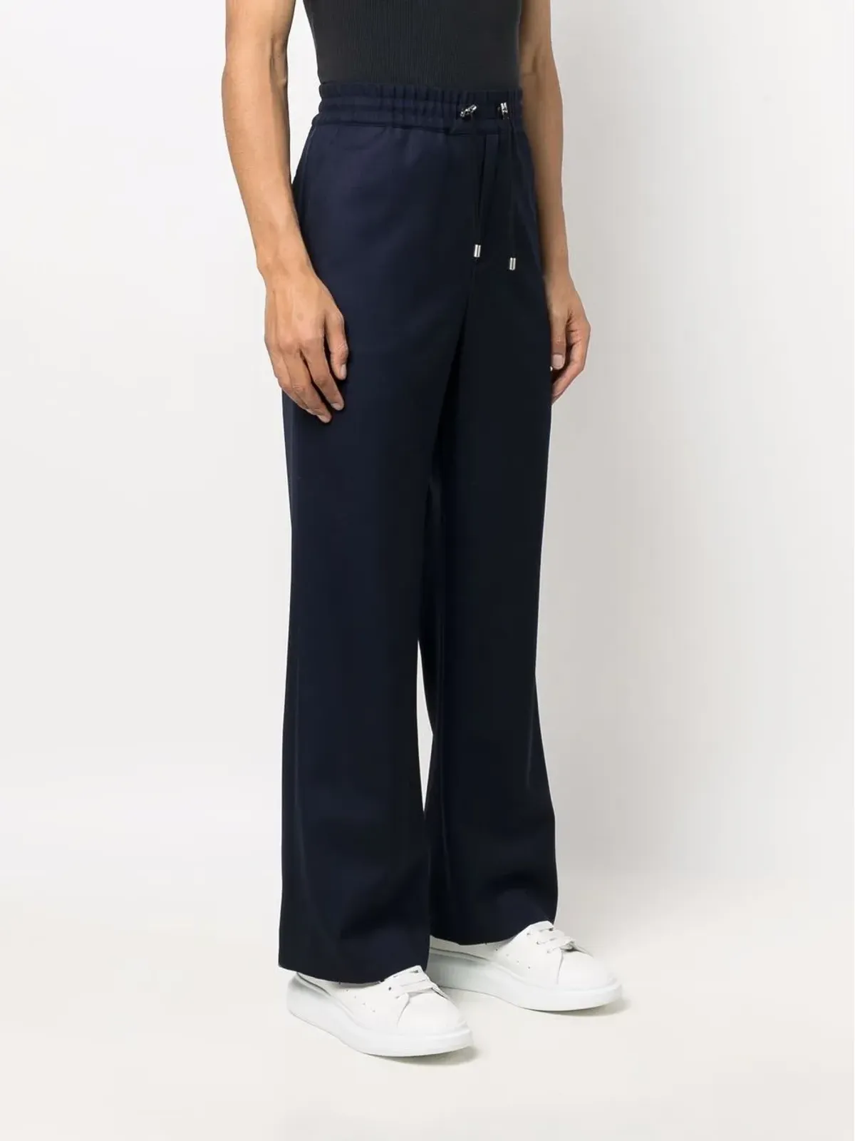 Balmain ワイドレッグツイルパンツ - 画像3