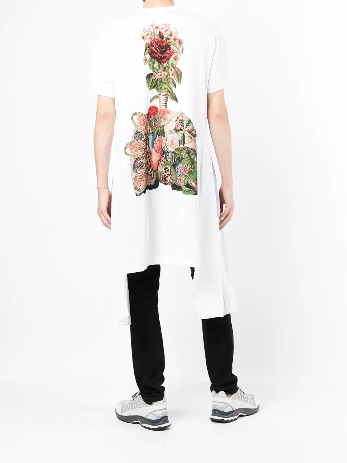 Comme des Garçons Homme Plus アシンメトリック オーバーサイズ Tシャツ - 画像2