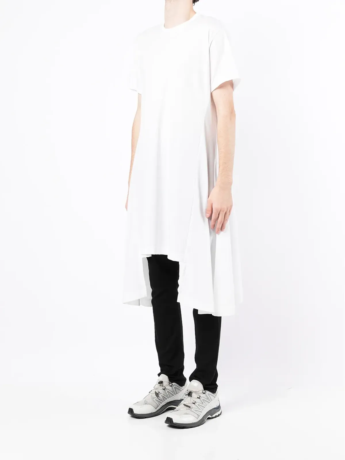 Comme des Garçons Homme Plus アシンメトリック オーバーサイズ Tシャツ - 画像3