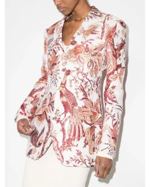 ETRO ツリー・オブ・ライフ ジャカード ブレザー - サムネイル2