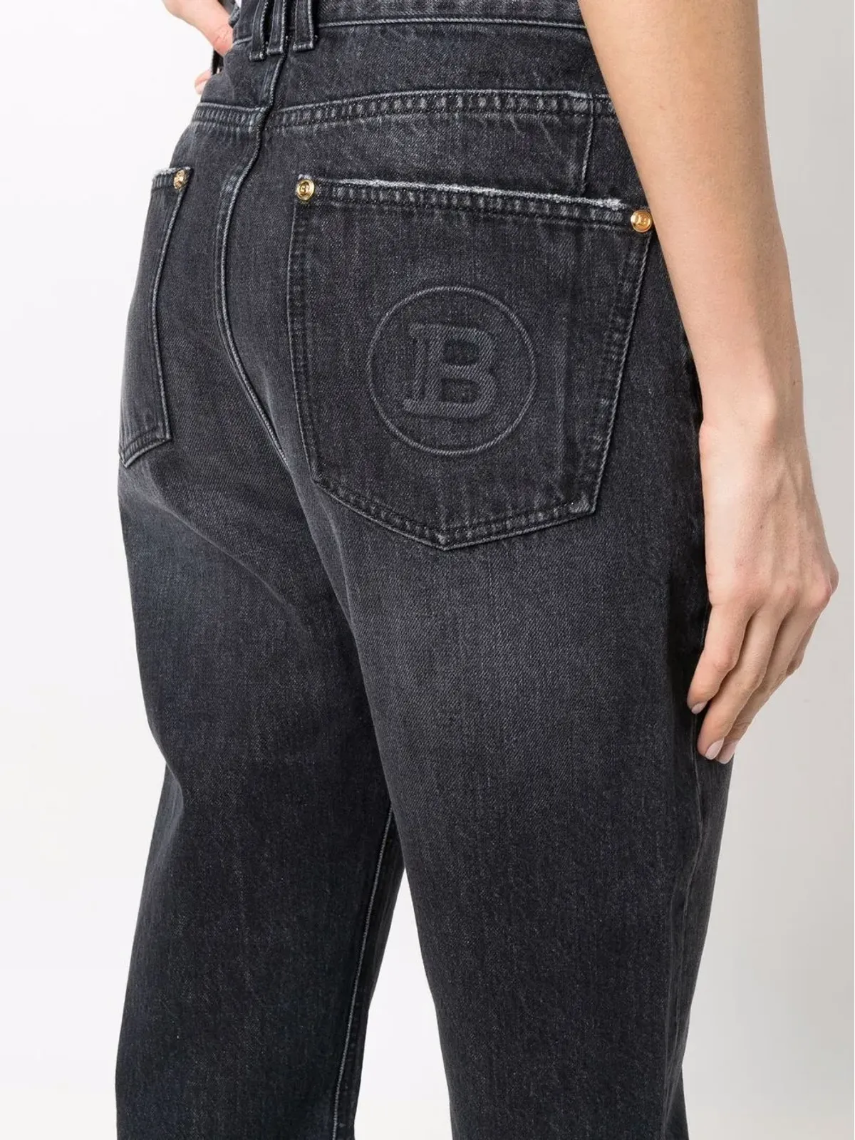 Balmain ローライズ ボーイフレンドジーンズ - 画像5