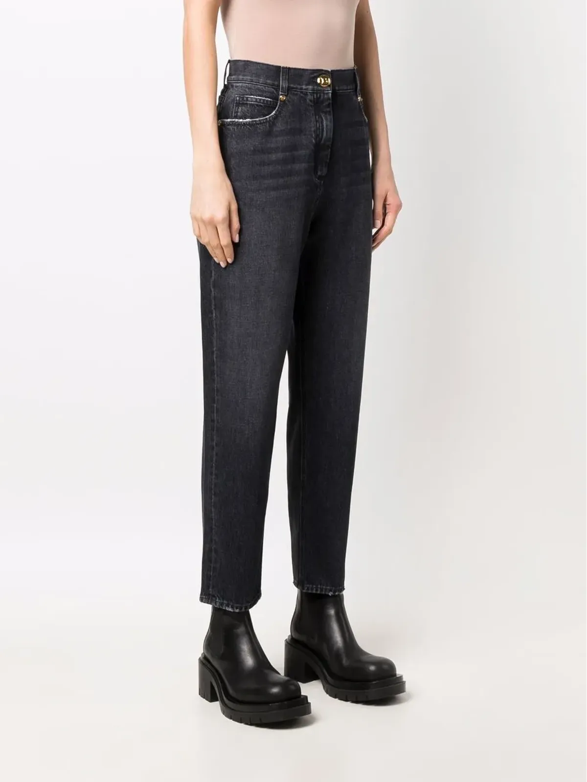 Balmain ローライズ ボーイフレンドジーンズ - 画像3