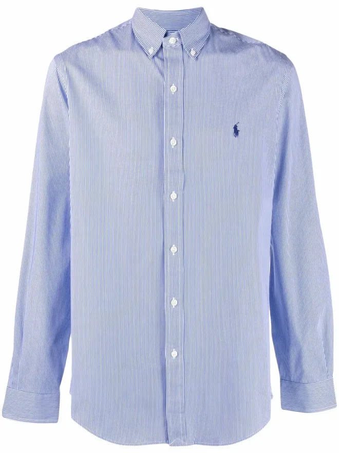 Polo Ralph Lauren Polo Ralph Lauren ロゴ入りストライプシャツの商品画像