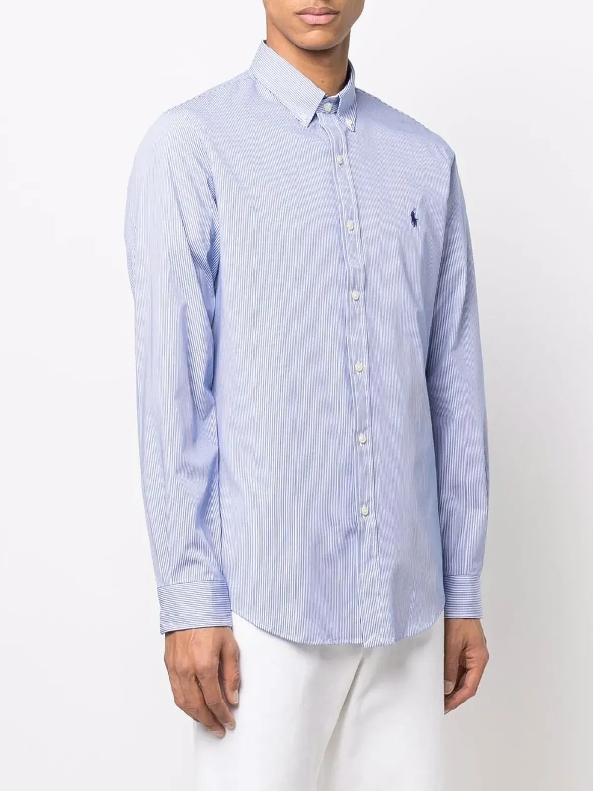 Polo Ralph Lauren ロゴ入りストライプシャツ - 画像3