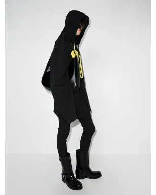 Raf Simons x Smiley オーバーサイズ distressed hoodie - サムネイル5