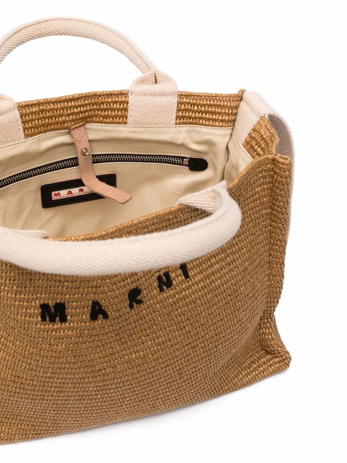 Marni ロゴ文字入りトートバッグ - 画像5