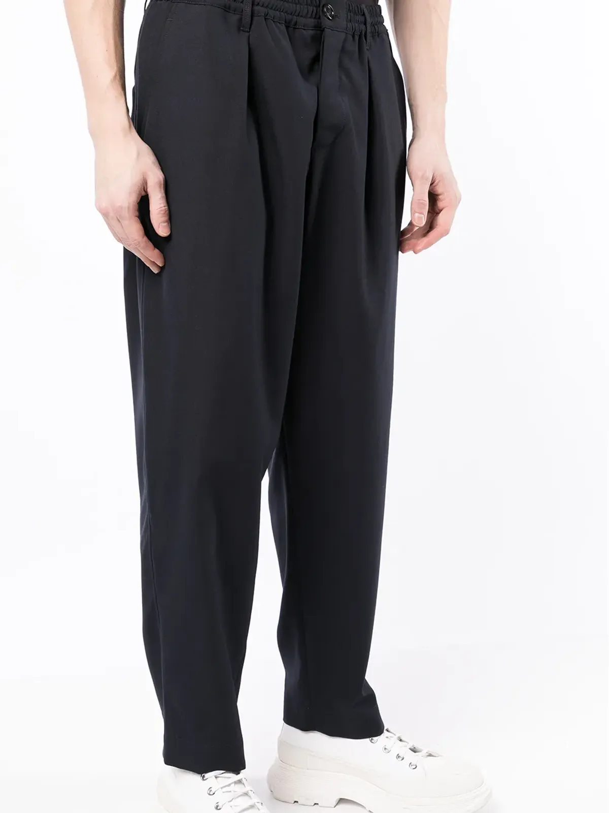 Marni クロップド テーパードパンツ - 画像5
