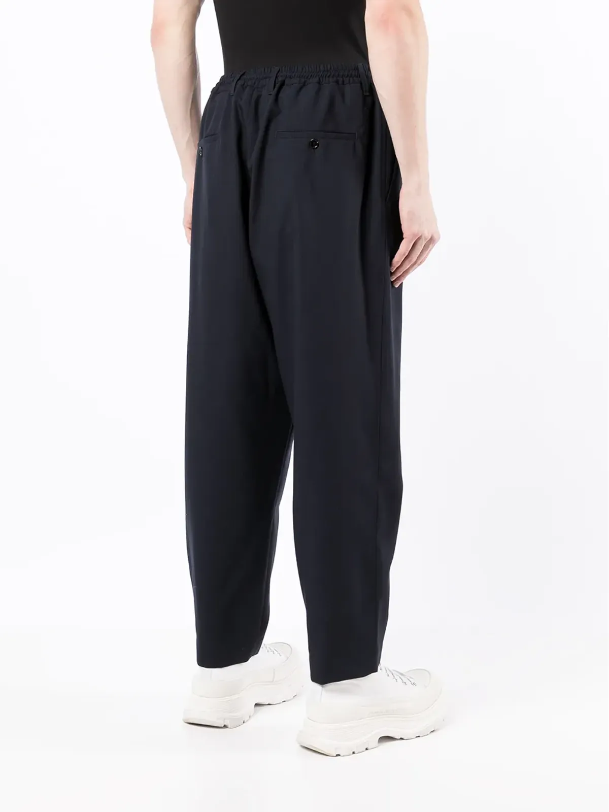 Marni クロップド テーパードパンツ - 画像4