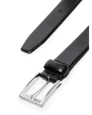 BOSS バックル付きレザーベルト - サムネイル3