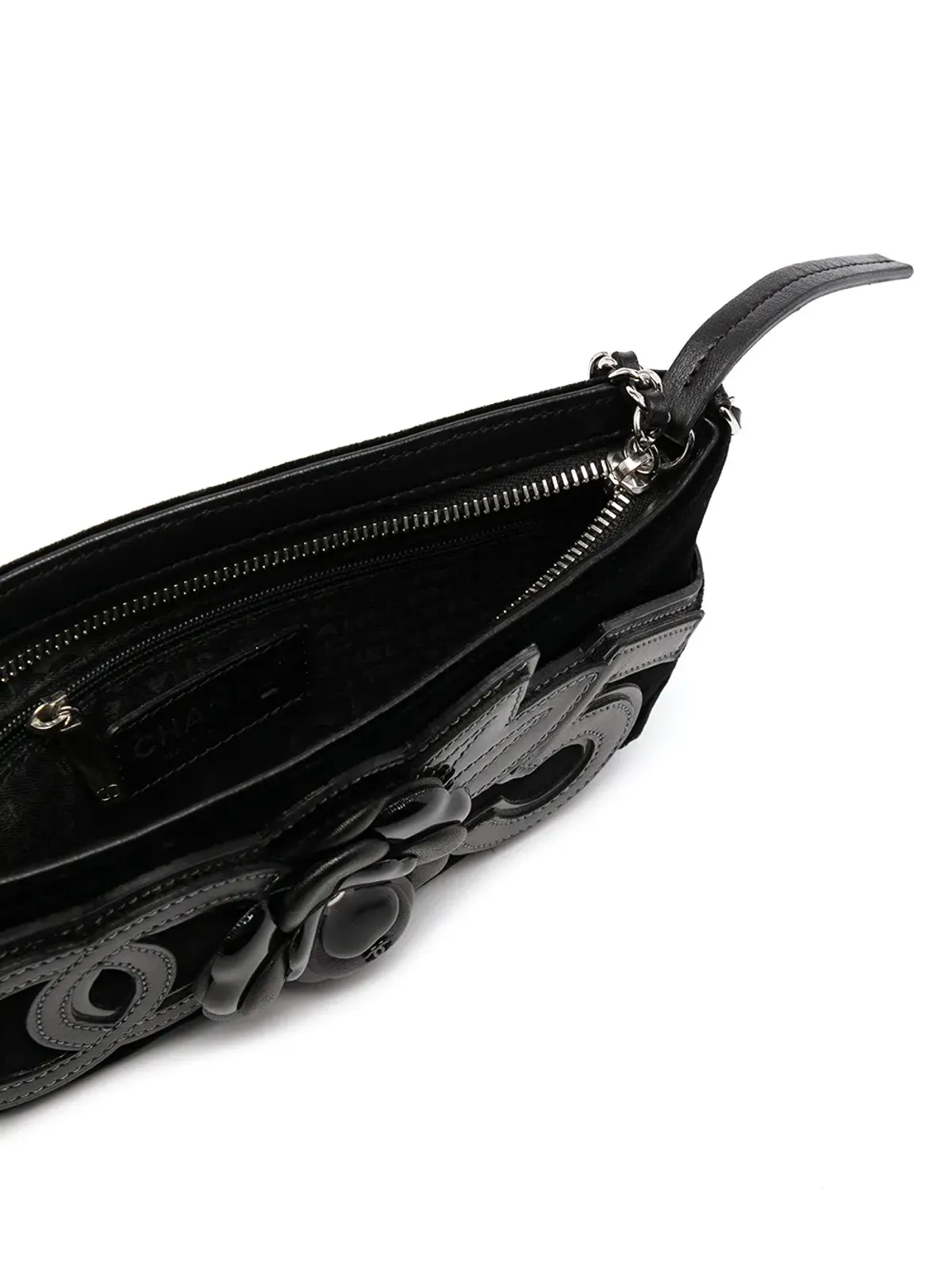 CHANEL Pre-Owned Camélia No.5 ショルダーバッグ - ブラック - 画像5