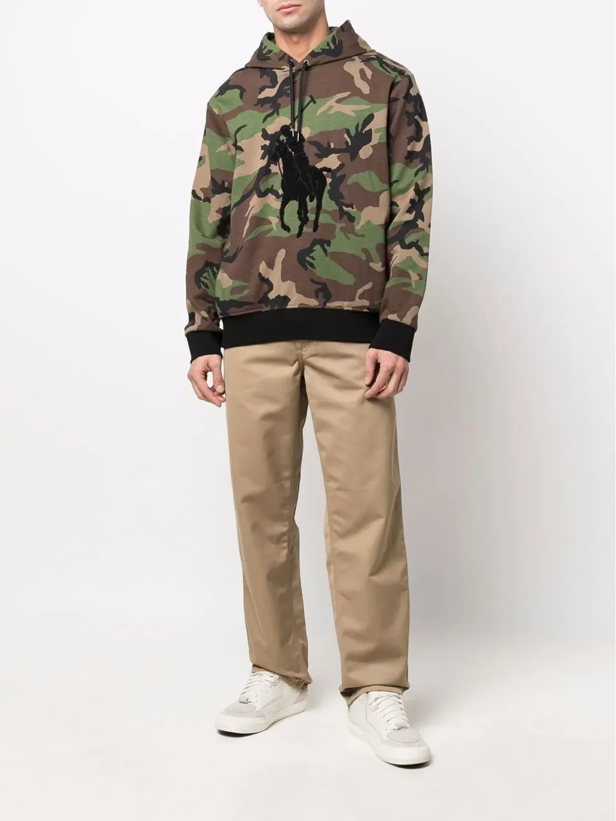Carhartt WIP ロゴパッチ・ストレートパンツ - 画像2
