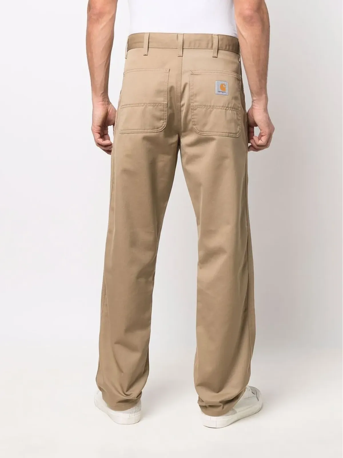 Carhartt WIP ロゴパッチ・ストレートパンツ - 画像4