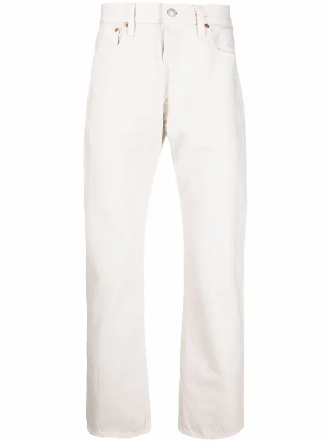 LEVI'S Levi's マイキャンディ ミッドライズ・ストレートジーンズ - ナチュラルの商品画像