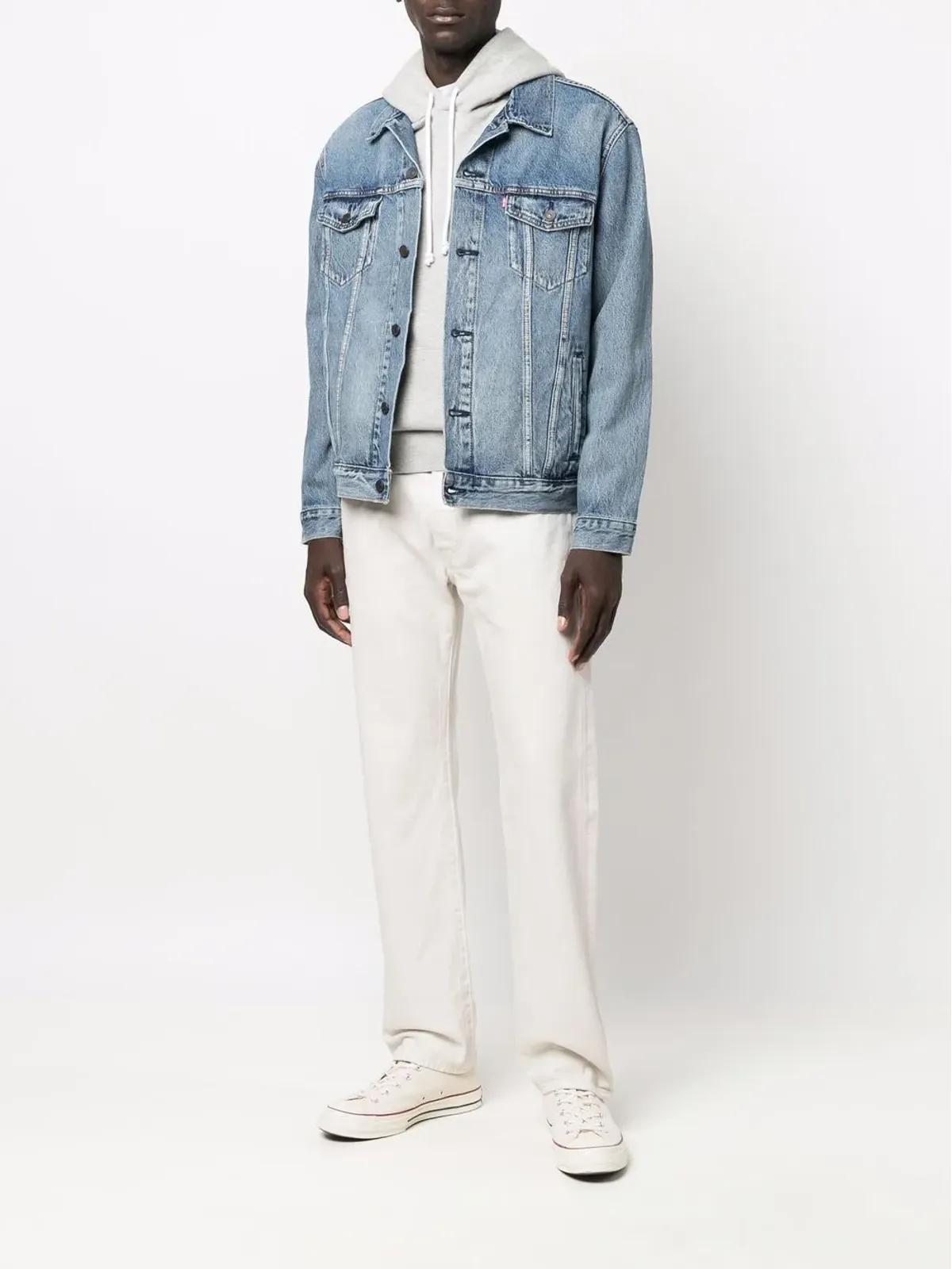 Levi's マイキャンディ ミッドライズ・ストレートジーンズ - ナチュラル - 画像2