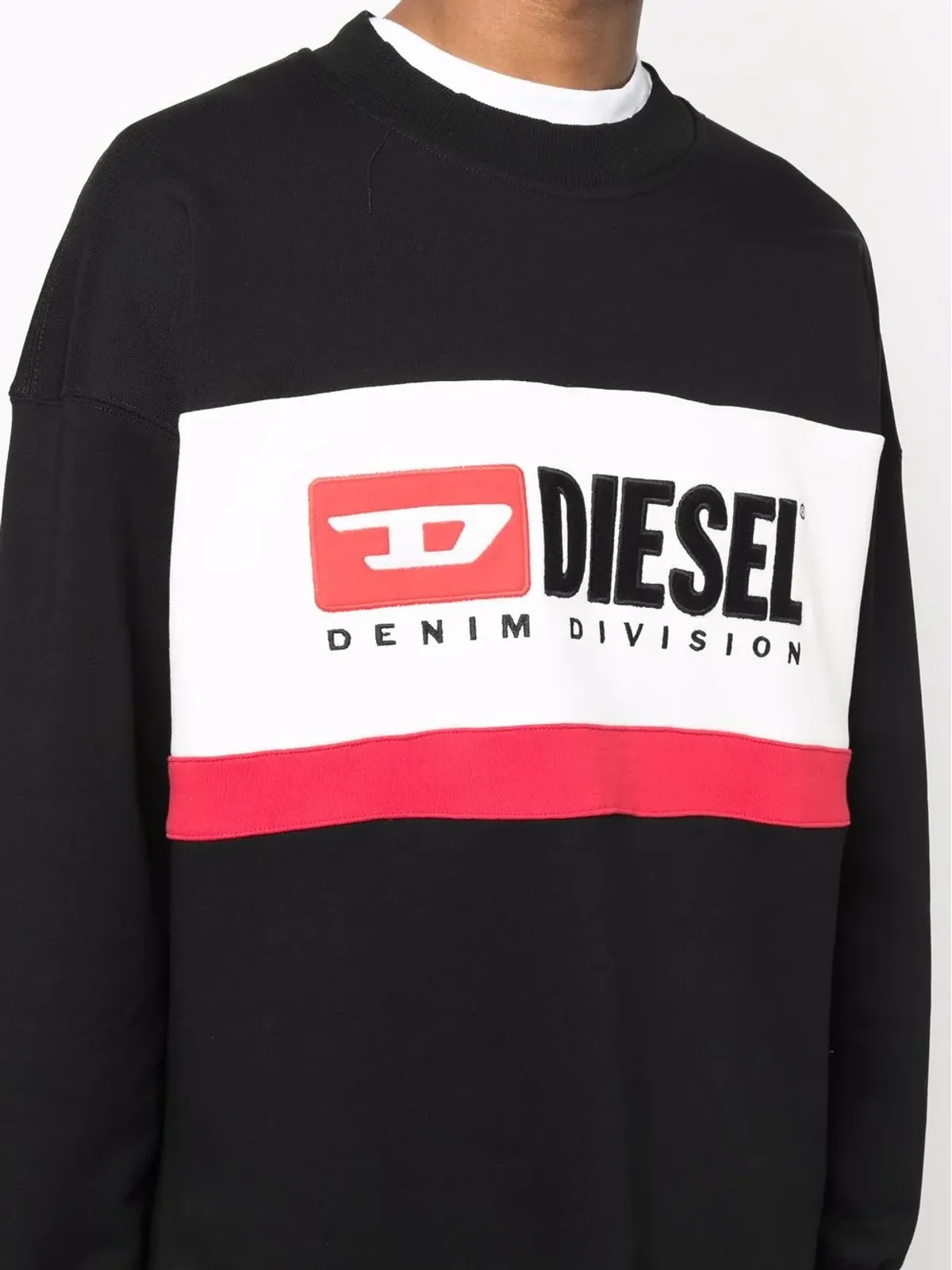 Diesel ロゴプリント クルーネック スウェットシャツ - 画像5