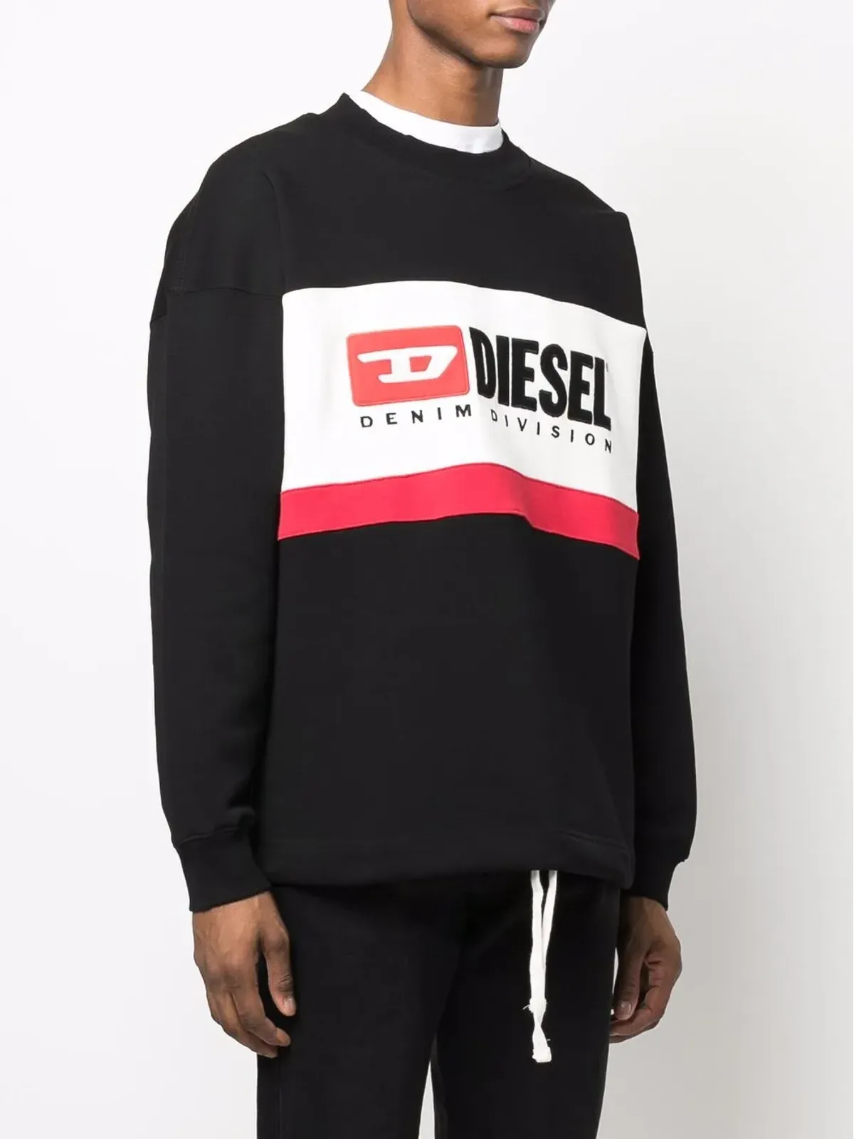 Diesel ロゴプリント クルーネック スウェットシャツ - 画像3