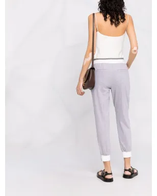 Lorena Antoniazzi クロップド トラックパンツ - サムネイル4