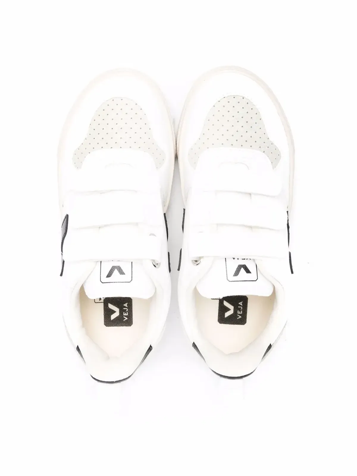 VEJA Kids タッチストラップ ロー・トップ トレーナー - White - 画像3