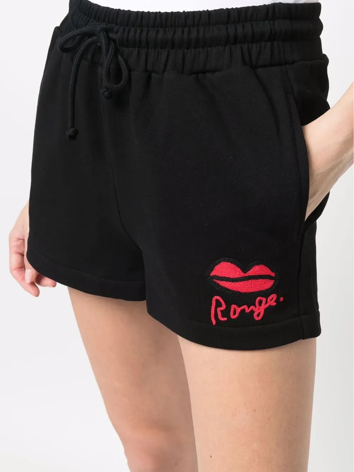 Sonia Rykiel ルージュプリント トラックショーツ - 画像5