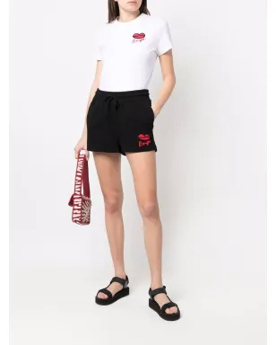 Sonia Rykiel ルージュプリント トラックショーツ - サムネイル2