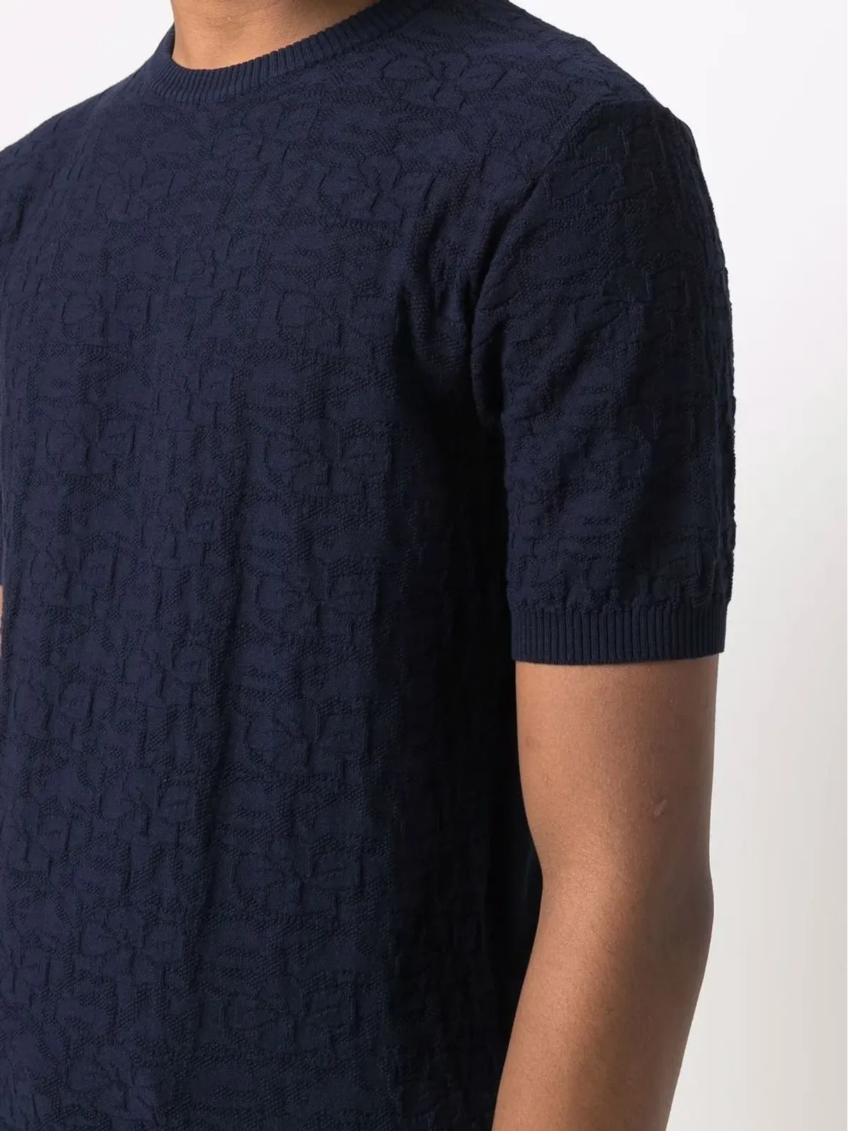 Manuel Ritz フラワープリント コットンTシャツ - 画像5
