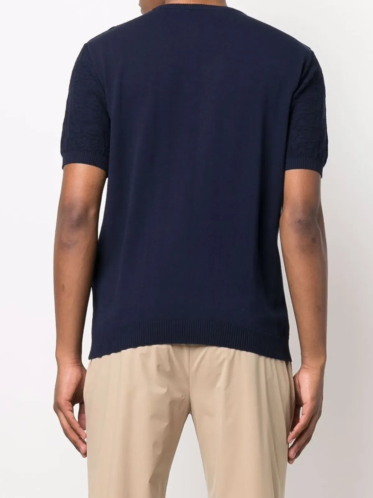 Manuel Ritz フラワープリント コットンTシャツ - 画像4