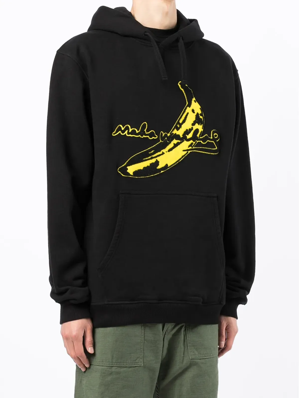 Maharishi ロゴパッチ コットン フーディー - 画像3