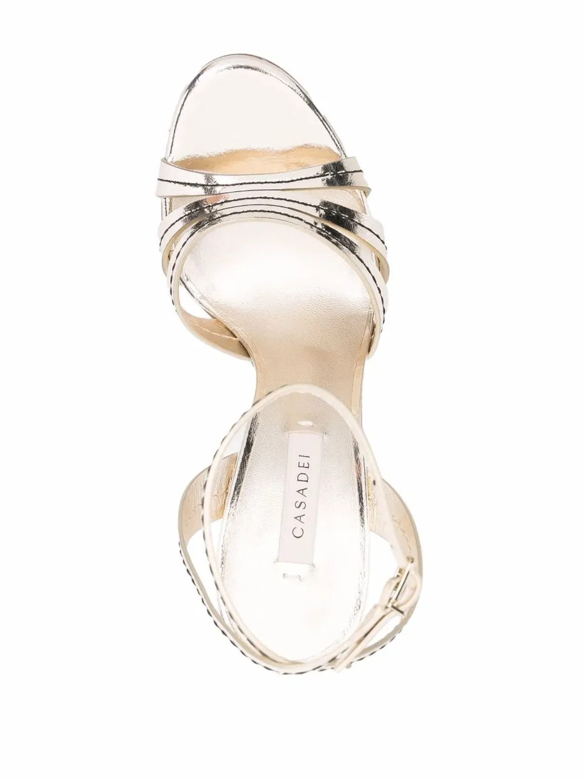 Casadei ジュリア ストラップサンダル - 画像4