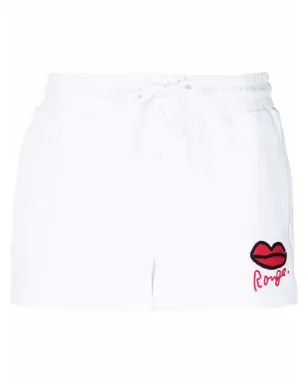 Sonia Rykiel Rouge ドローコード付きトラックパンツ ホワイト - サムネイル1