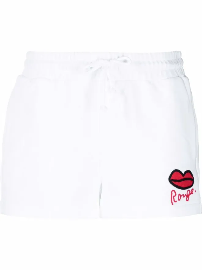 Sonia Rykiel Sonia Rykiel Rouge ドローコード付きトラックパンツ ホワイトの商品画像
