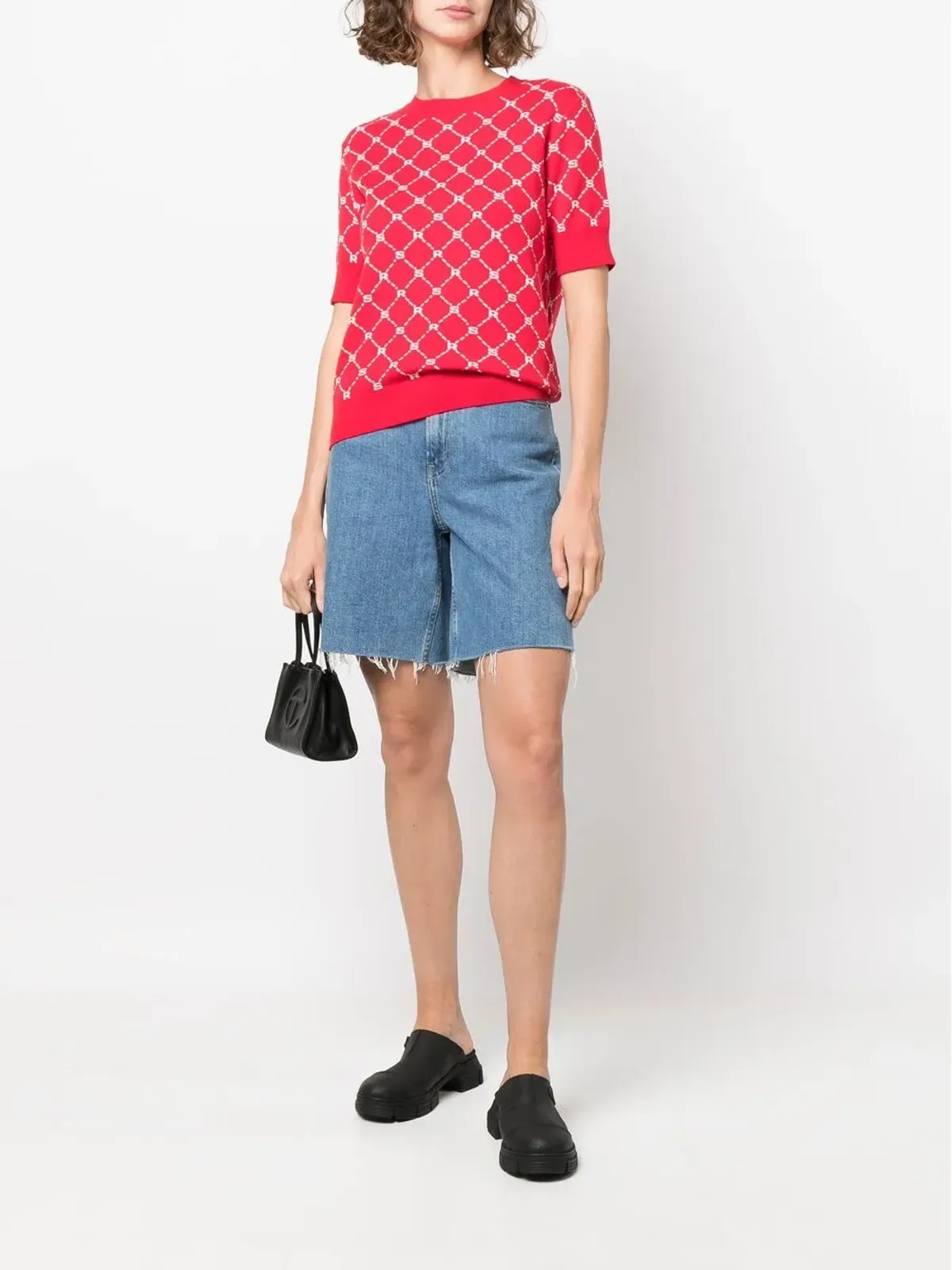 Sonia Rykiel モノグラム柄ニットトップス - 画像2