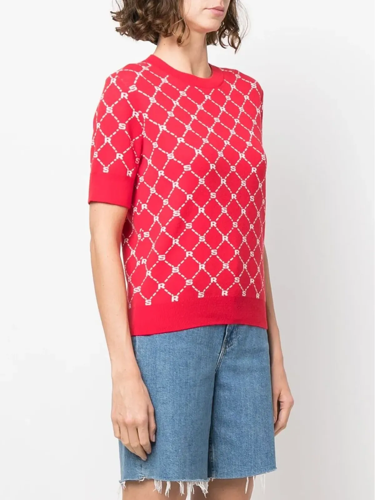 Sonia Rykiel モノグラム柄ニットトップス - 画像3