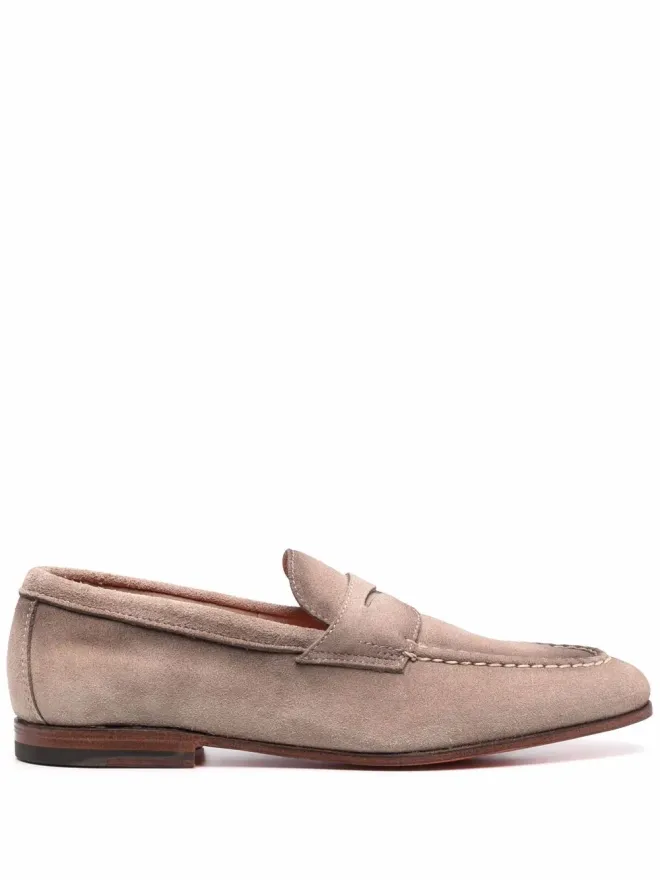 Santoni Santoni スエード ペニーローファーの商品画像
