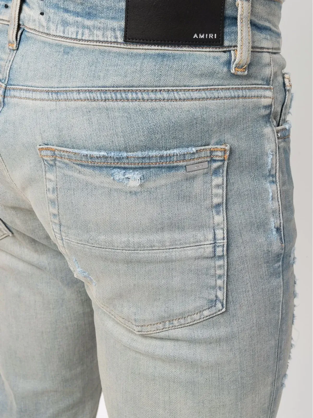 AMIRI MX1 ダメージ加工スキニージーンズ - 画像5