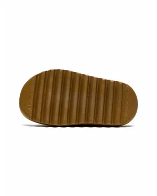 Adidas Yeezy Kids オークル色のスライド - サムネイル4