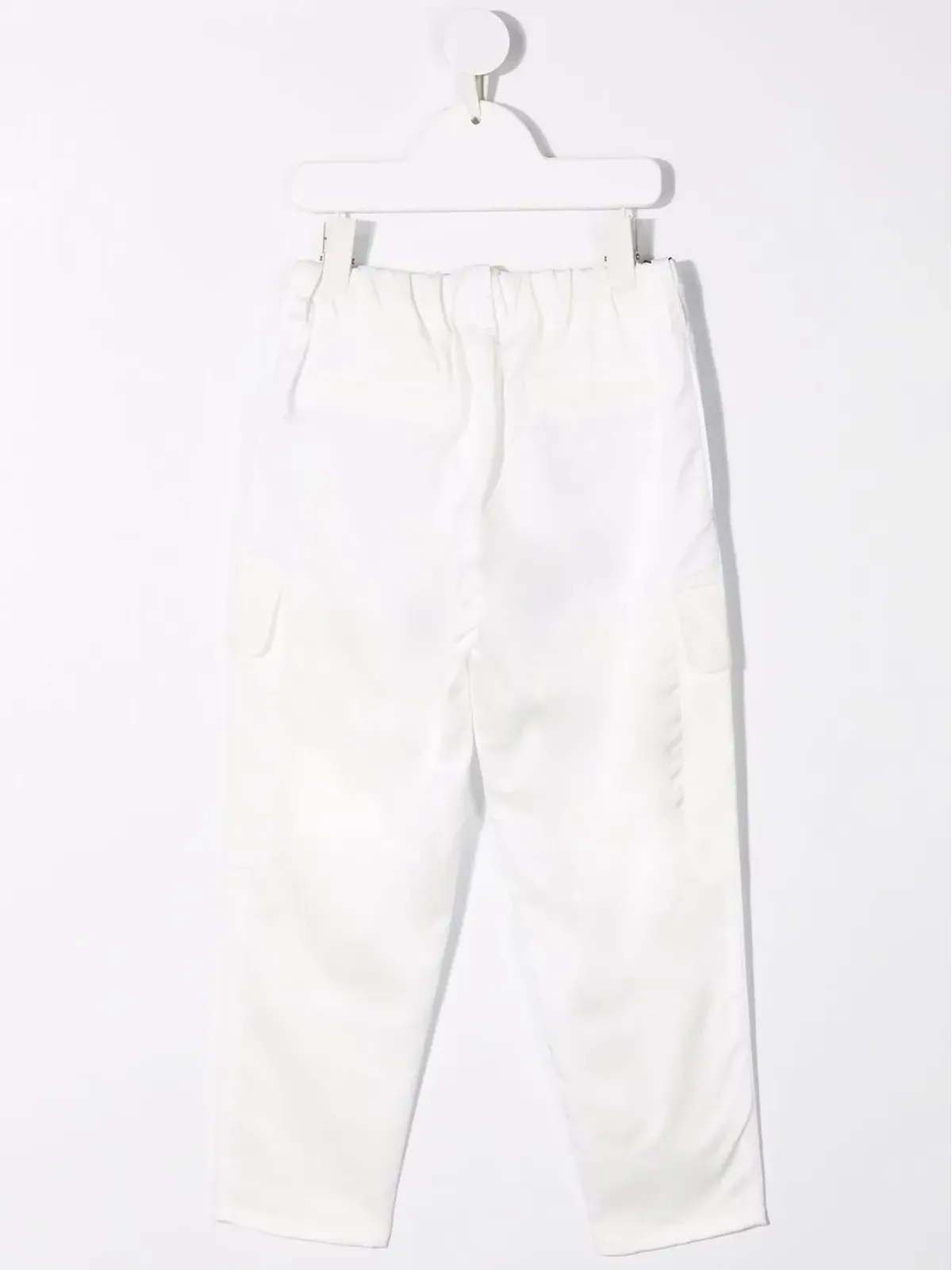 Emporio Armani Kids ドローストリングウエストパンツ - White - 画像2