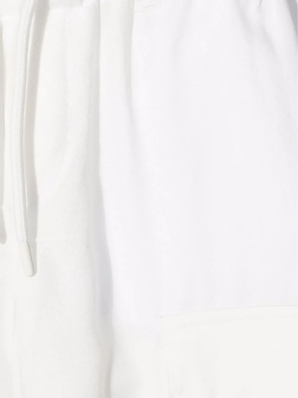 Emporio Armani Kids ドローストリングウエストパンツ - White - 画像3