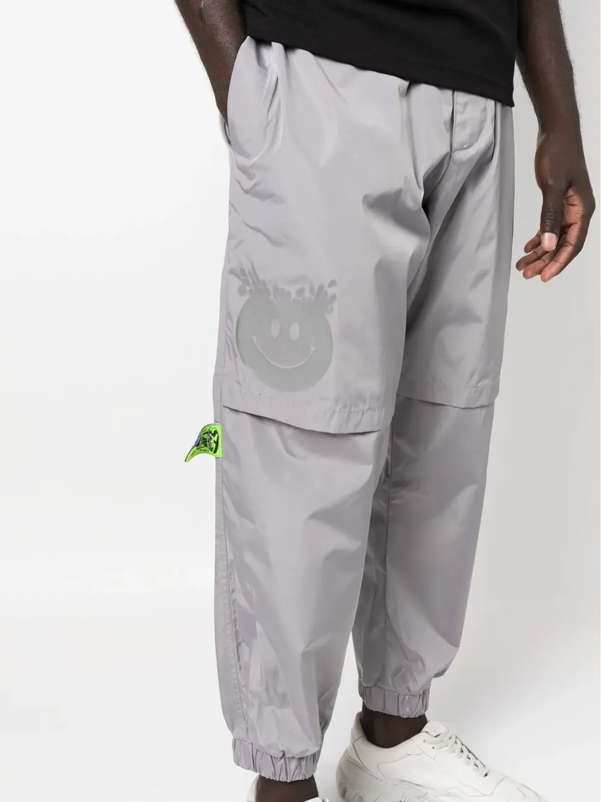 Garbage Tv Zac Attack track pants - Grey - 画像5