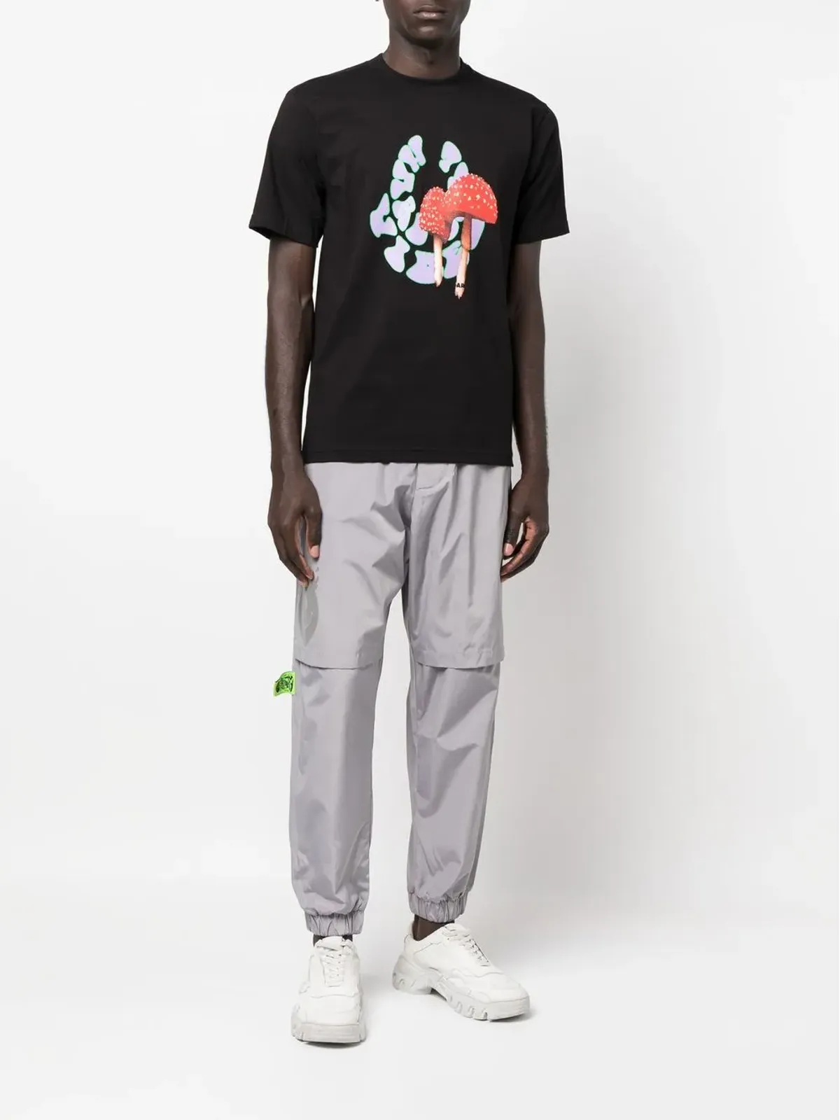 Garbage Tv Zac Attack track pants - Grey - 画像2